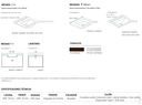 Muebles Schneider - Linea: City - VANITORY COLGANTE 120 CITY PVC Color: CALIFORNIA - VC120CTC
