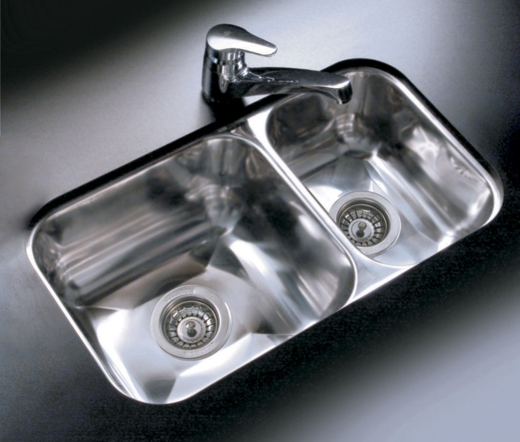 JOHNSON - PILETA DOBLE ACERO 304 R 37/18 CR (ANTIRREBALSE)
