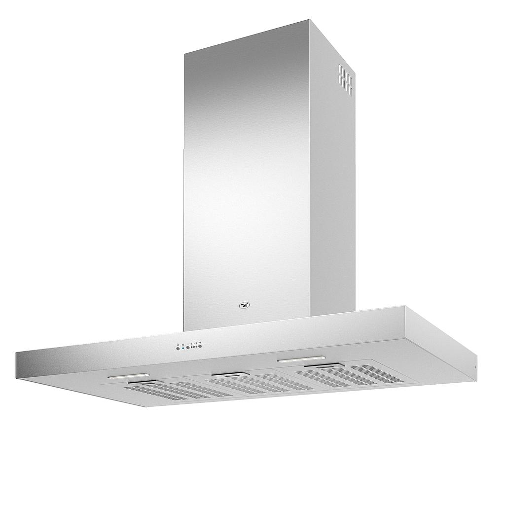 Campana Puelo 90 CM - Acero Inox -3V- Con Motor