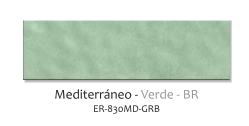ER-830MD-VDB - Mediterraneo - 8.5x30 - Verde - Brillante  - Colores Solidos