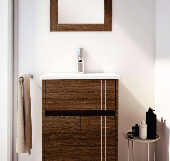 Muebles Schneider - Linea: Nature - VANITORY 50 NATURE Color: WENGUE - V50NAW