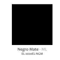 [EL-2020EL-NGM] EL-2020EL-NGM - Esmaltado Liso - 20x20 - Negro - Mate - Colores Solidos