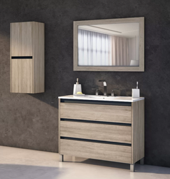 [V60PIC] Muebles Schneider - Linea: Nature - VANITORY 60 PIANO Color: CAJU - V60PIC