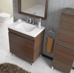 [E70AQCAR] Muebles Schneider - Linea: Aqua - ESPEJO 70 AQUA Color: CARVALHO - E70AQC