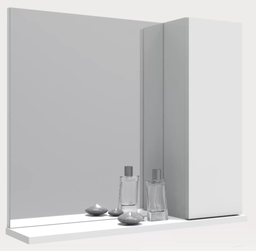 [L62BCO] Muebles Schneider - Linea: Botiquines Look - BOTIQUIN LOOK - L 62 Color: BLANCO - L62BCO